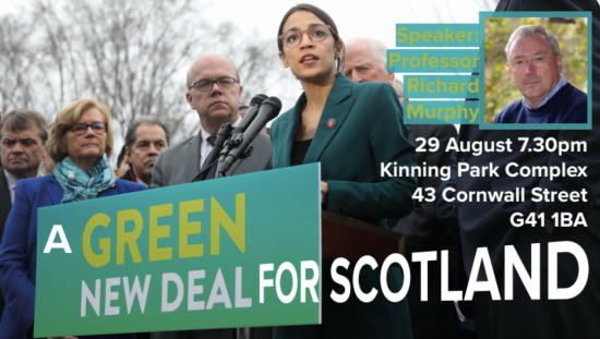 Alice Engelbrink shares an article discussing a new green deal for scotland